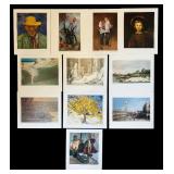 Twelve Masterworks of European Painting Print Collection