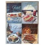 Collection of 20 Vintage Gourmet Food Magazines