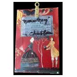 12 Inch Decorative Framed Artwork and Signed Folk Art Plaque