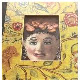 Handcrafted Framed Face Art, LeSenora by Christina Christoffason