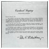 Cardinal Bird Botanical Art Print by Don Balke