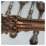Set of 6 Shreve Crump & Low Sterling Silver Spoons Patent 1900 Set of 6 Shreve Crump & Low Sterling Silver Spoons Patent 1900