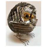 Sergio Bustamante Brutalist Metal Owl Sculpture Sergio Bustamante Brutalist Metal Owl Sculpture