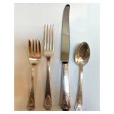 1847 Rogers Bros Silverplate Flatware Set in Chest  1847 Rogers Bros Silverplate Flatware Set in ChestÂÂ
