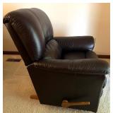 La-Z-Boy Reclina-Rocker Leather Recliner Chair La-Z-Boy Reclina-Rocker Leather Recliner Chair