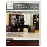 Magellan Performance L-Shaped Executive Desk with Hutch Magellan Performance L-Shaped Executive Desk with Hutch