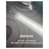 Aiwa NSX-V50 Stereo System with Dual Cassette, CD Changer, Speakers, and Remote Aiwa NSX-V50 Stereo System with Dual Cassette, CD Changer, Speakers, and Remote