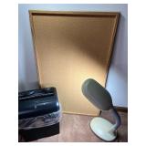 Office Lot: Bell+Howell Floor Lamp, Desk Lamp, Ativa Shredder, Corkboard Office Lot: Bell+Howell Floor Lamp, Desk Lamp, Ativa Shredder, Corkboard