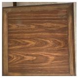 Pair of Vintage Mid Century Wooden End Tables with Storage Doors Pair of Vintage Mid Century Wooden End Tables with Storage Doors