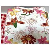Collection of Tablecloths and Fabric Napkins with Various Patterns Collection of Tablecloths and Fabric Napkins with Various Patterns