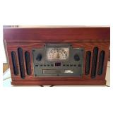 Crosley Turntable Radio CD Cassette Player Console  Crosley Turntable Radio CD Cassette Player ConsoleÂÂ