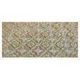 Decorative Glass Plate and Platter Set with Gold Pattern Decorative Glass Plate and Platter Set with Gold Pattern