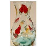 Hand-Blown Glass Pitcher and 10 Chili Pepper Tumblers Set Hand-Blown Glass Pitcher and 10 Chili Pepper Tumblers Set