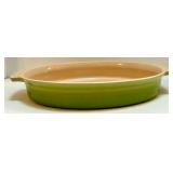 Set of 3 Le Creuset Green Stoneware Baking Dishes Set of 3 Le Creuset Green Stoneware Baking Dishes