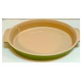Set of 3 Le Creuset Green Stoneware Baking Dishes Set of 3 Le Creuset Green Stoneware Baking Dishes
