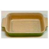 Set of 3 Le Creuset Green Stoneware Baking Dishes Set of 3 Le Creuset Green Stoneware Baking Dishes