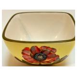 La Dolce Vita Red Poppy Embossed Collection Serving Set by JJD Designs La Dolce Vita Red Poppy Embossed Collection Serving Set by JJD Designs
