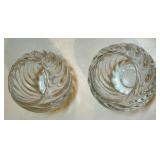 PartyLite Crystal Trio Candle Holders and Swirl Votive Holders Set PartyLite Crystal Trio Candle Holders and Swirl Votive Holders Set
