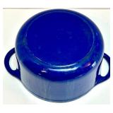 Blue Enamel Cast Iron Dutch Oven with Lid Blue Enamel Cast Iron Dutch Oven with Lid
