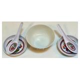 Asian Style Electric Wok Set with Tang Dynasty Plates, Cast Iron Teapot, and Tableware Asian Style Electric Wok Set with Tang Dynasty Plates, Cast Iron Teapot, and Tableware