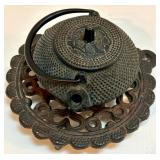 Asian Style Electric Wok Set with Tang Dynasty Plates, Cast Iron Teapot, and Tableware Asian Style Electric Wok Set with Tang Dynasty Plates, Cast Iron Teapot, and Tableware