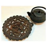 Asian Style Electric Wok Set with Tang Dynasty Plates, Cast Iron Teapot, and Tableware Asian Style Electric Wok Set with Tang Dynasty Plates, Cast Iron Teapot, and Tableware