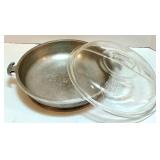 Guardian Service Hammered Aluminum Cookware Set with Glass Lids and Serving Tray Guardian Service Hammered Aluminum Cookware Set with Glass Lids and Serving Tray