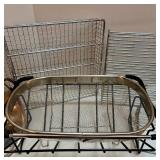 Collection of Kitchen Racks, Baskets, and Colanders Collection of Kitchen Racks, Baskets, and Colanders