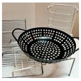 Collection of Kitchen Racks, Baskets, and Colanders Collection of Kitchen Racks, Baskets, and Colanders