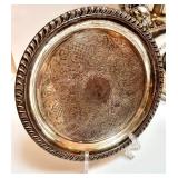 Assorted Silverplate Serving Pieces and Cups Collection Assorted Silverplate Serving Pieces and Cups Collection
