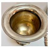 Assorted Silverplate Serving Pieces and Cups Collection Assorted Silverplate Serving Pieces and Cups Collection