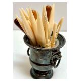 Assorted Silverplate Serving Pieces and Cups Collection Assorted Silverplate Serving Pieces and Cups Collection