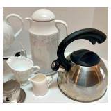 Tea and Coffee Service Set with Nuwave Twister Blender and Stainless Accessories Tea and Coffee Service Set with Nuwave Twister Blender and Stainless Accessories