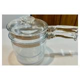 Collection of Vintage Clear Glass Serveware, Bowls, and Decorative Pieces Collection of Vintage Clear Glass Serveware, Bowls, and Decorative Pieces