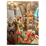 Holiday Carousel Music Box with Lights and Animal Figures Holiday Carousel Music Box with Lights and Animal Figures