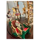 Holiday Carousel Music Box with Lights and Animal Figures Holiday Carousel Music Box with Lights and Animal Figures