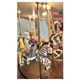 Holiday Carousel Music Box with Lights and Animal Figures Holiday Carousel Music Box with Lights and Animal Figures