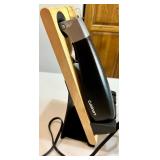 Electric Knife Set with Cuisinart Knife, Carving Blades, Block, and Presto Eversharp Sharpener Electric Knife Set with Cuisinart Knife, Carving Blades, Block, and Presto Eversharp Sharpener