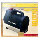 220 PSI Portable 12V Air Compressor and Duracraft Turbo Heater Set 220 PSI Portable 12V Air Compressor and Duracraft Turbo Heater Set