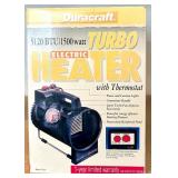 220 PSI Portable 12V Air Compressor and Duracraft Turbo Heater Set 220 PSI Portable 12V Air Compressor and Duracraft Turbo Heater Set