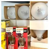 Assorted Light Bulbs and Extension Cord Lot Assorted Light Bulbs and Extension Cord Lot
