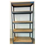 Set of 5 Industrial Metal Storage Shelving Units with 5 Shelves Each SEE ALL PHOTOS Set of 5 Industrial Metal Storage Shelving Units with 5 Shelves Each SEE ALL PHOTOS