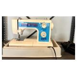 White 1160A Sewing Machine with Case, Foot Pedal, and Manual White 1160A Sewing Machine with Case, Foot Pedal, and Manual