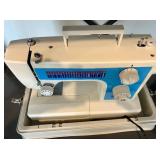 White 1160A Sewing Machine with Case, Foot Pedal, and Manual White 1160A Sewing Machine with Case, Foot Pedal, and Manual