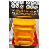 Assorted Plastic Storage Drawers and Crates Collection Assorted Plastic Storage Drawers and Crates Collection