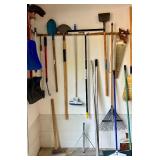 Large Collection of Lawn, Garden, and Cleaning Tools Large Collection of Lawn, Garden, and Cleaning Tools