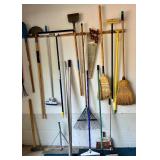 Large Collection of Lawn, Garden, and Cleaning Tools Large Collection of Lawn, Garden, and Cleaning Tools