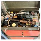 Rolling Metal Tool Chest with Hand Tools and Workshop Accessories Rolling Metal Tool Chest with Hand Tools and Workshop Accessories