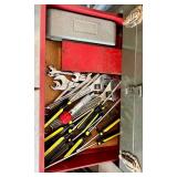 Rolling Metal Tool Chest with Hand Tools and Workshop Accessories Rolling Metal Tool Chest with Hand Tools and Workshop Accessories