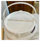 Collection of Tupperware Storage Containers and Carriers with Lids Collection of Tupperware Storage Containers and Carriers with Lids